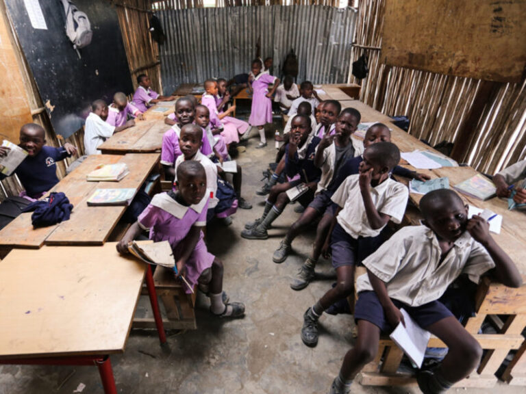 en skoledag i kenya